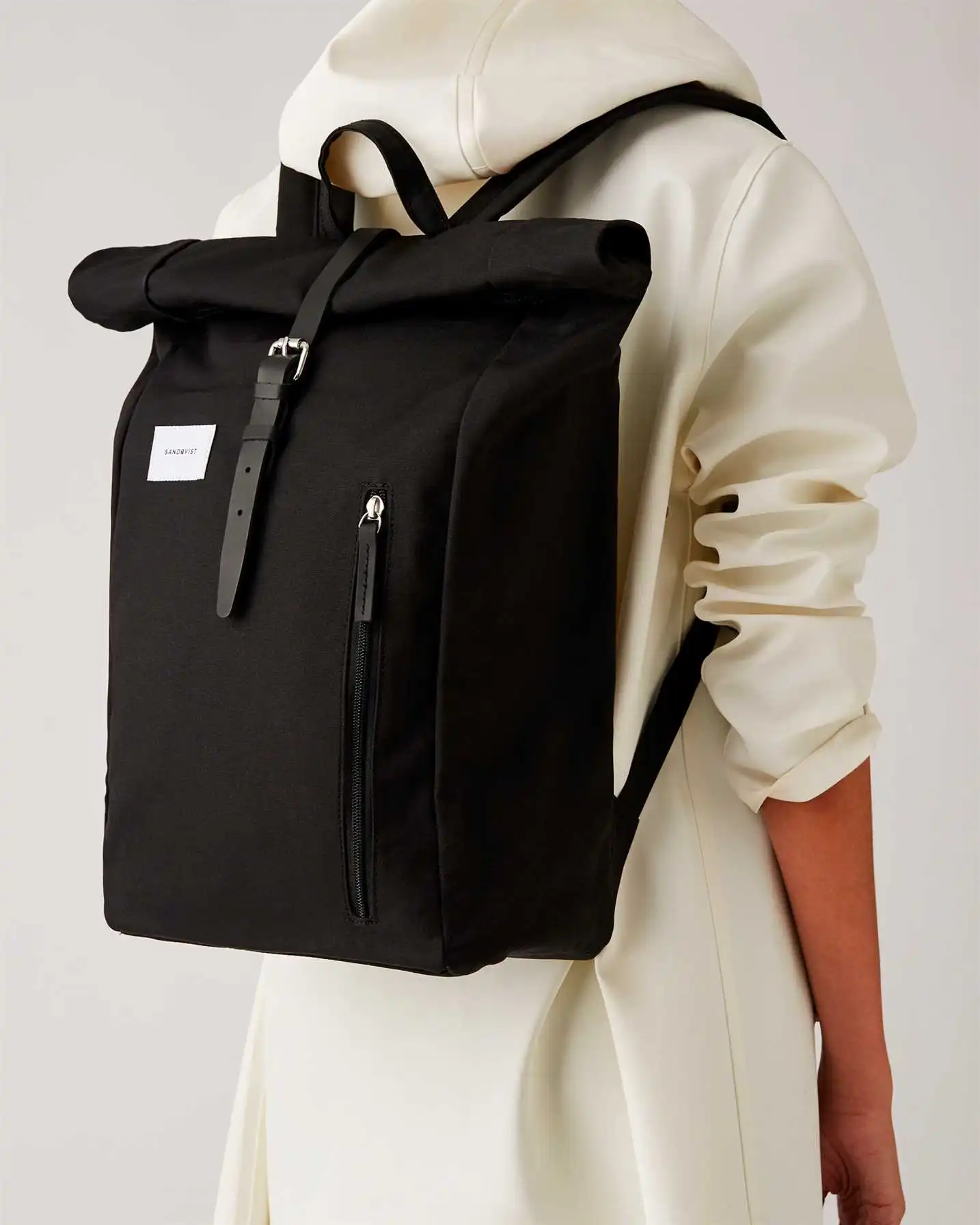 Sandqvist Sac à Dos Coton Biologique - Dante 6 Sandqvist Sac à Dos Coton Biologique - Dante – Image 4