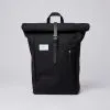Sandqvist Sac à Dos Coton Biologique - Dante 1 Sandqvist Sac à Dos Coton Biologique - Dante -Thinking Mu Soldes DANTE Black SQA584 01