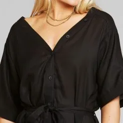 DEDICATED Robe Longue Tencel® - Bornholm -Thinking Mu Soldes DEDICATED Robe Bornholm noir 5 1be1afdb 093d 46f9 8ffe 0082e3b7c682