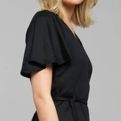 DEDICATED Robe Courte Tencel® - Kungsham 11 DEDICATED Robe Courte Tencel® - Kungsham -Thinking Mu Soldes DEDICATED Robe KUNGSHAMN 5