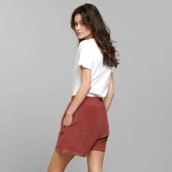 DEDICATED Short Coton Biologique - Terry 12 DEDICATED Short Coton Biologique - Terry -Thinking Mu Soldes DEDICATED Short TERRY marron 3