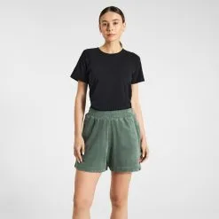DEDICATED Short Coton Biologique - Terry 14 DEDICATED Short Coton Biologique - Terry -Thinking Mu Soldes DEDICATED Short TERRY vert