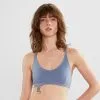DEDICATED Soutien-gorge Coton Biologique - Junsele -Thinking Mu Soldes DEDICATED Soutien gorge JUNSELE bleu