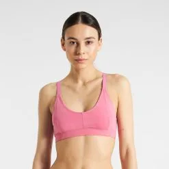 DEDICATED Soutien-gorge Coton Biologique - Junsele -Thinking Mu Soldes DEDICATED Soutien gorge JUNSELE rose