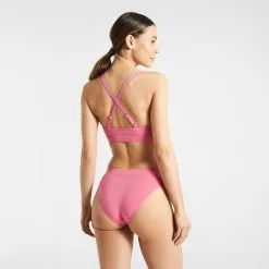 DEDICATED Soutien-gorge Coton Biologique - Junsele -Thinking Mu Soldes DEDICATED Soutien gorge JUNSELE rose 5