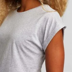 DEDICATED T-shirt Coton Biologique - Visby -Thinking Mu Soldes DEDICATED T shirt Visby Base Grey Melange 4 0043 96306e9e ad56 4af0 b606 2087ef6c1a77