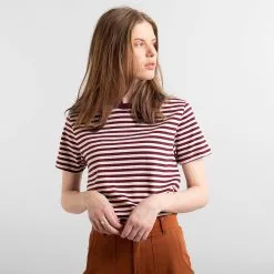 DEDICATED T-shirt Coton Biologique Rayé