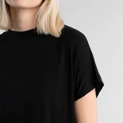 DEDICATED Top Tencel® - Flor -Thinking Mu Soldes DEDICATED Top FLOR noir 2 1e80d74c c208 4528 a82a 305434c8f830