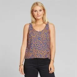 DEDICATED Top Tencel® - Lolland 8 DEDICATED Top Tencel® - Lolland -Thinking Mu Soldes DEDICATED Top leopard Lolland