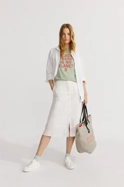 Ecoalf T-shirt Tencel® - There Is No Planet B 16 Ecoalf T-shirt Tencel® - There Is No Planet B -Thinking Mu Soldes ECOALF T shirt There is no planet B sage 77f84927 e608 4fe3 b3b9 74027843382e