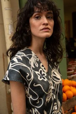 BAGARREUSE Combinaison Coton Upcyclé - Fadily 7 BAGARREUSE Combinaison Coton Upcyclé - Fadily -Thinking Mu Soldes FT8A2125 BD