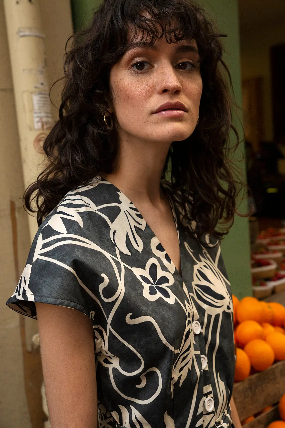 BAGARREUSE Combinaison Coton Upcyclé - Fadily 5 BAGARREUSE Combinaison Coton Upcyclé - Fadily – Image 3