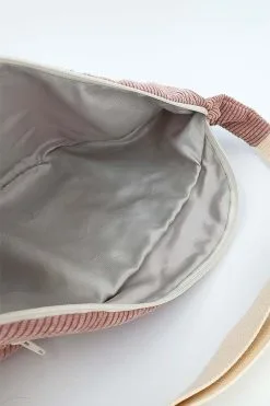 Homonoia Banane XL Velours Upcyclé 9 Homonoia Banane XL Velours Upcyclé -Thinking Mu Soldes Homonoia banane xl velours rose 4