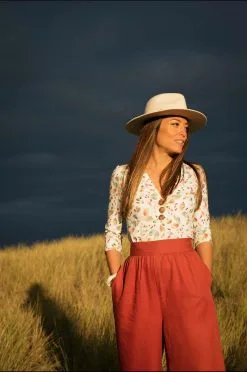 Carlotta Top Coton Biologique - Joy -Thinking Mu Soldes IMG 20211029 WA0007