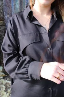 Carlotta Robe Courte Tencel® - Lise -Thinking Mu Soldes IMG 3382