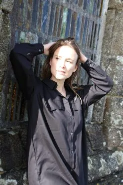 Carlotta Robe Courte Tencel® - Lise -Thinking Mu Soldes IMG 3389