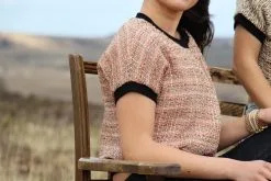 Carlotta Top Matière Upcyclée - Rock -Thinking Mu Soldes IMG 3411