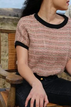 Carlotta Top Matière Upcyclée - Rock