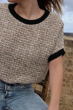 Carlotta Top Matière Upcyclée - Rock