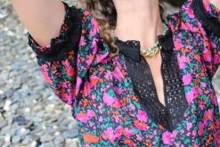 Carlotta Top Coton Upcyclé - Rosa -Thinking Mu Soldes IMG 5422