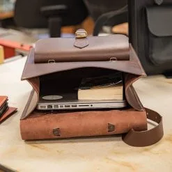 Valet De Pique Sac à Dos Cuir Tannage Végétal - Alphonse -Thinking Mu Soldes Interieur sac a dos