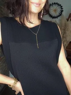 Carlotta Robe Courte Coton Upcyclé - Jenna -Thinking Mu Soldes JENNA ZOOM