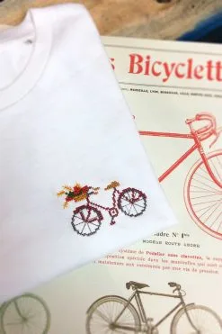 JOHNNY ROMANCE T-shirt Coton Biologique - Vélo