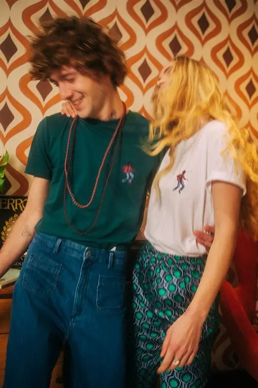 JOHNNY ROMANCE T-shirt Coton Biologique - Danseur 4 JOHNNY ROMANCE T-shirt Coton Biologique - Danseur – Image 2