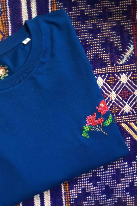 JOHNNY ROMANCE T-shirt Coton Biologique - Bougainvillier 3 JOHNNY ROMANCE T-shirt Coton Biologique - Bougainvillier