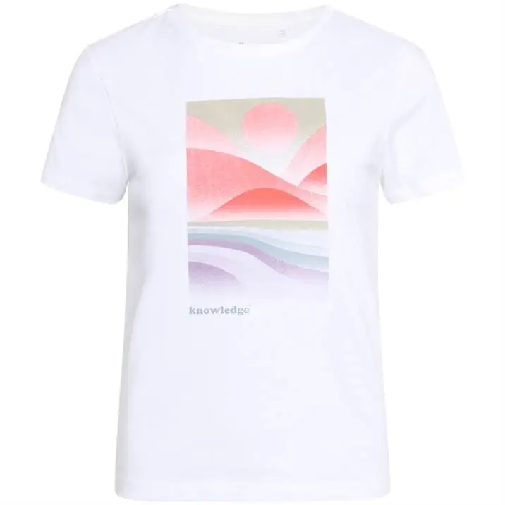 Knowledge Cotton Apparel T-shirt Coton Biologique - Rosa 7 Knowledge Cotton Apparel T-shirt Coton Biologique - Rosa – Image 5