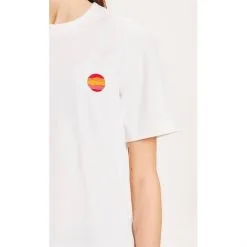 Knowledge Cotton Apparel T-shirt Coton Biologique - Sun -Thinking Mu Soldes KCA T shirt sun 4 e7ac417d 0091 498a 9284 77b238ef9d0d