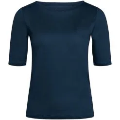 Knowledge Cotton Apparel Top Tencel® Manches 2/4 -Thinking Mu Soldes KCA top manches 2 4 bleu 53a04ecc ebf7 4083 a598 1ba9c528da7d