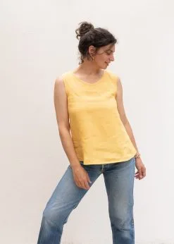 KIPLUZET Débardeur Lin - Calipso