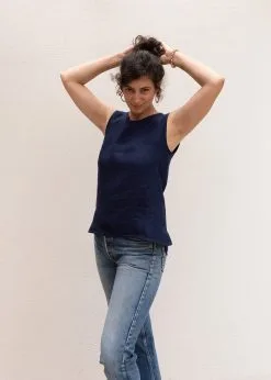 KIPLUZET Débardeur Lin - Calipso