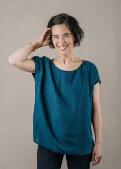 KIPLUZET Top Lin - Umi -Thinking Mu Soldes Kipluzet JLC Umi bleue Web 0915