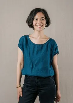 KIPLUZET Top Lin - Umi -Thinking Mu Soldes Kipluzet JLC Umi bleue Web 1090