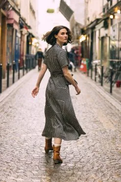 BAGARREUSE Robe Matière Upcyclée - Brook 9 BAGARREUSE Robe Matière Upcyclée - Brook -Thinking Mu Soldes LAP 1871 EDITS