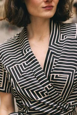 BAGARREUSE Robe Matière Upcyclée - Brook 10 BAGARREUSE Robe Matière Upcyclée - Brook -Thinking Mu Soldes LAP 1949 EDITS