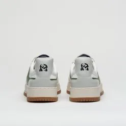 Meeko Baskets Cuir De Pomme Vert - Kiboko -Thinking Mu Soldes MEEKODOS05