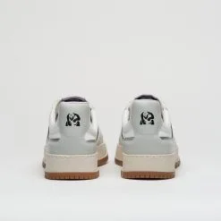 Meeko Baskets Cuir De Pomme Argent - Kiboko -Thinking Mu Soldes MEEKODOS07