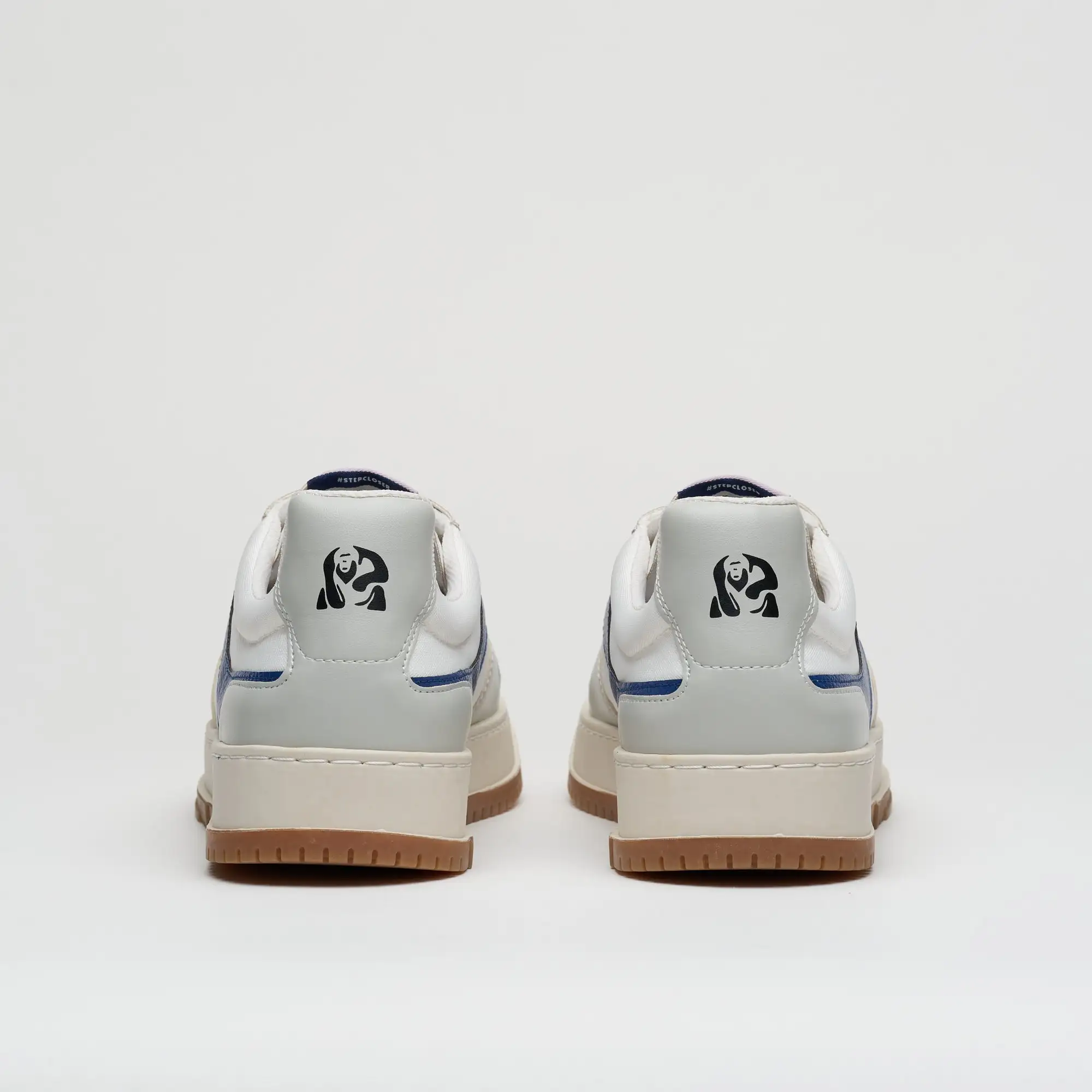 Meeko Baskets Cuir De Pomme Bleu - Kiboko 6 Meeko Baskets Cuir De Pomme Bleu - Kiboko – Image 4