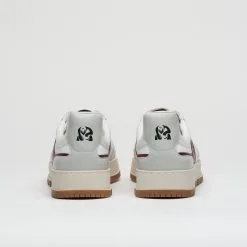 Meeko Baskets Cuir De Pomme Bordeaux - Kiboko -Thinking Mu Soldes MEEKODOS13