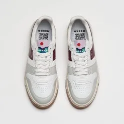 Meeko Baskets Cuir De Pomme Bordeaux - Kiboko -Thinking Mu Soldes MEEKOTOP07 5 263381c5 da3c 4a9a a06e b79b5f58e503