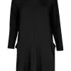 SUITE13LAB Robe Lenzing® Ecovero® - Moana -Thinking Mu Soldes MOANA DRESS BLACK FRONT