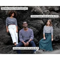 Coton Vert Marinière Coton Biologique 15 Coton Vert Marinière Coton Biologique -Thinking Mu Soldes Mariniereblanchecotonvertbio 11