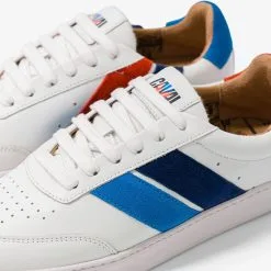 Baskets En Cuir - Caval X Vaillant 14 Baskets En Cuir - Caval X Vaillant -Thinking Mu Soldes Michel Vaillant detail packshot 2