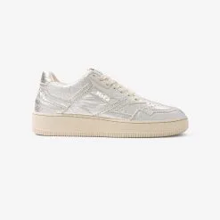 Thinking Mu Soldes 17 MoEa Baskets Argent Cuir D'ananas - Gen1