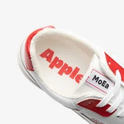 MoEa Baskets Blanches Cuir De Pomme - Gen1 15 MoEa Baskets Blanches Cuir De Pomme - Gen1 -Thinking Mu Soldes MoEa baskets apple detail 4