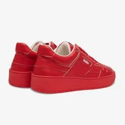 MoEa Baskets Rouges Cuir De Pomme - Gen1 -Thinking Mu Soldes MoEa baskets full apple arriere