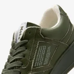 MoEa Baskets Noires Cuir De Cactus - Gen1 -Thinking Mu Soldes MoEa baskets full cactus detail 1